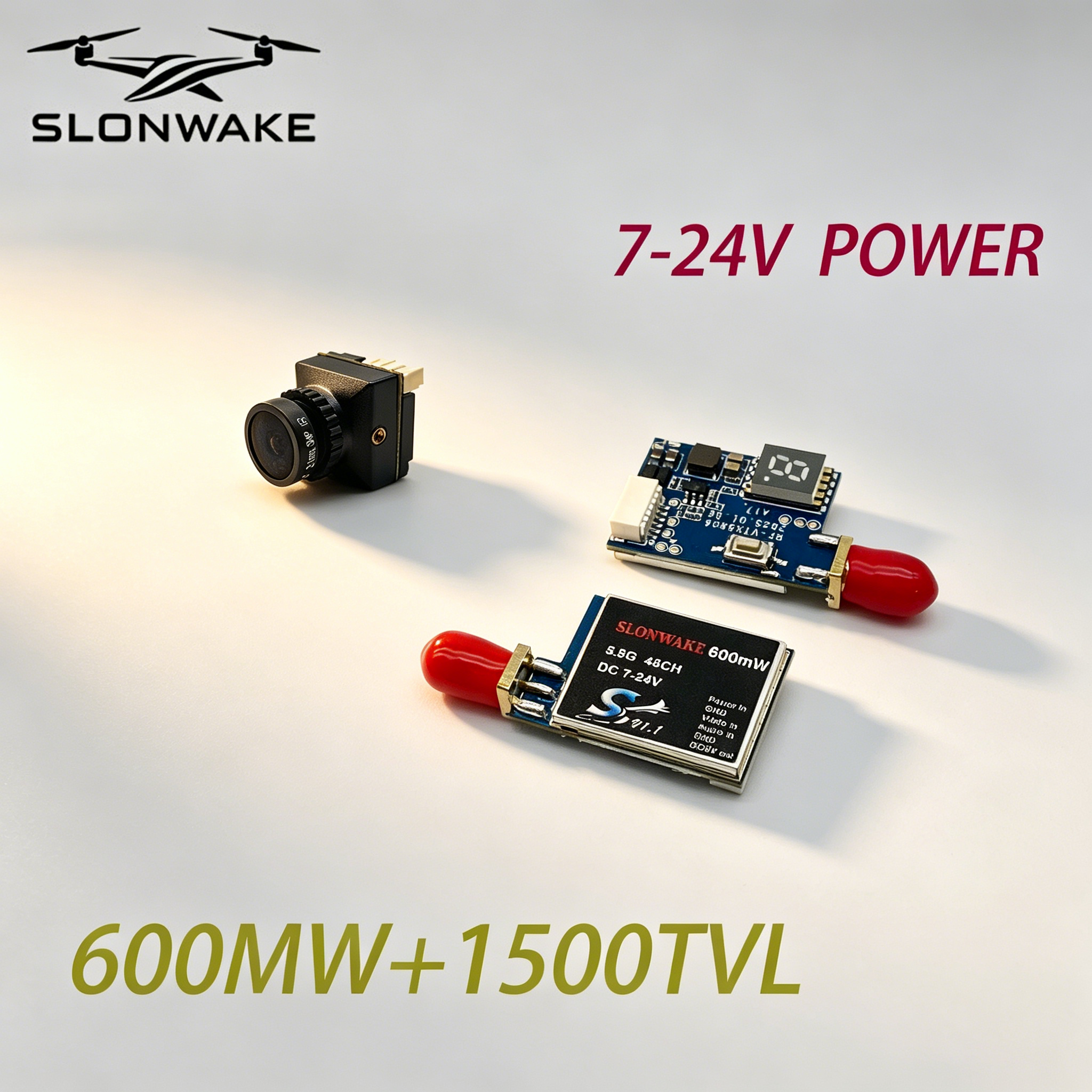 Drone Transmitter - 5.8GHz 600mw Video Transmitter VTX 48CH