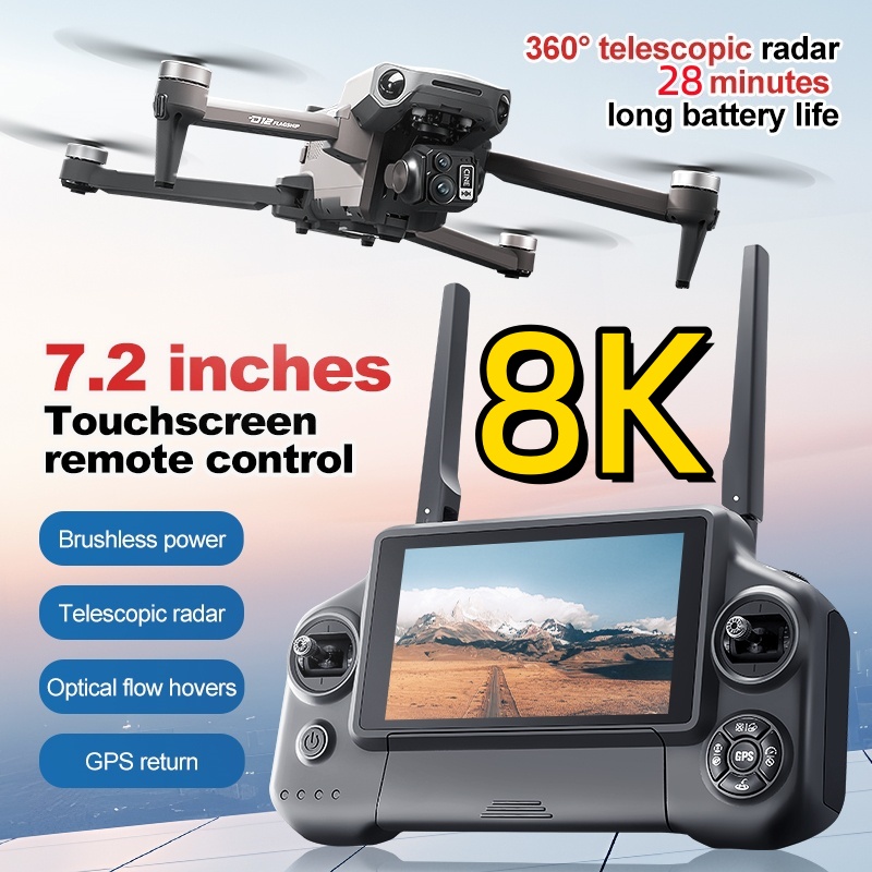 8K 3 Axis Gimbal Brushless 7.2 - Drone Gps Mount บทวิจารณ์และราคา