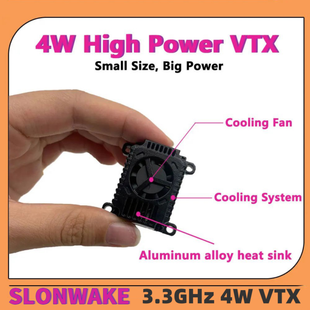 SLONWAKE FPV 3.3G 16CH 4000mW  - Drone Antenna บทวิจารณ์และราคา