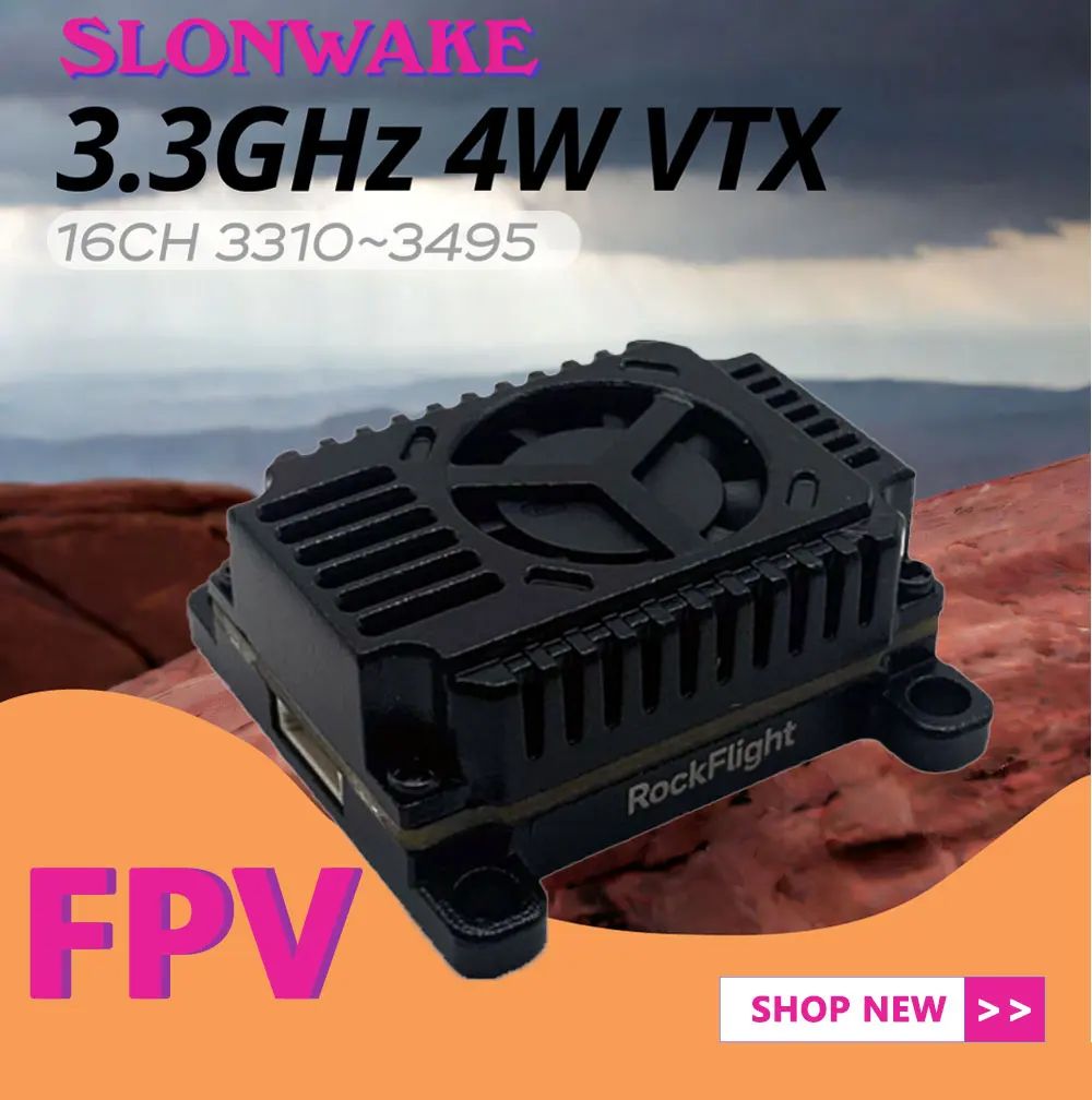 SLONWAKE FPV 3.3G 16CH 4000mW  - Drone Antenna บทวิจารณ์และราคา
