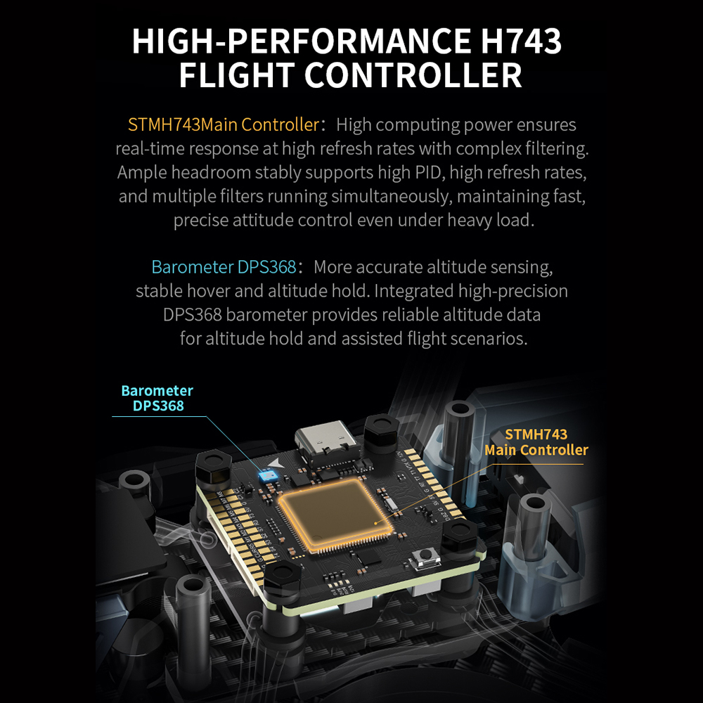 Axisflying H743 PRO Flight Con - Drone Flight Controller บทวิจารณ์และราคา