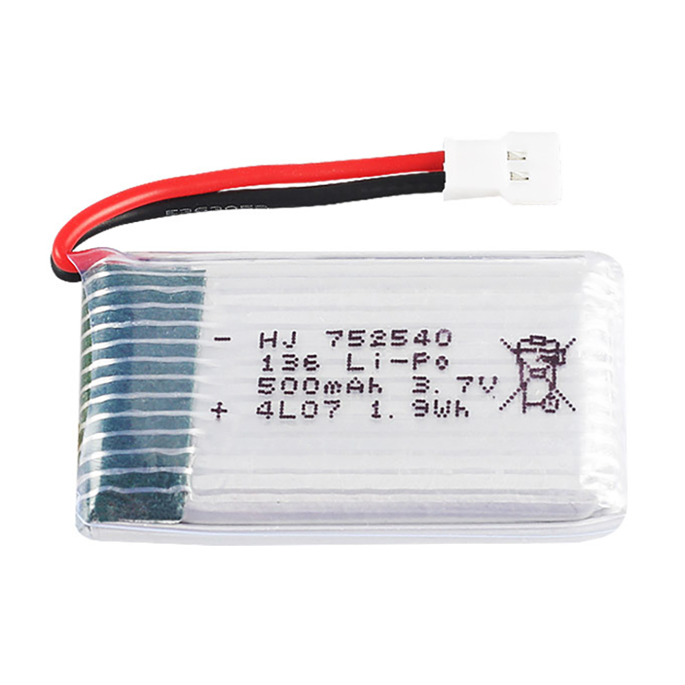 3.7V 500mAh 752540 Lipo Batter - Drone Charger บทวิจารณ์และราคา
