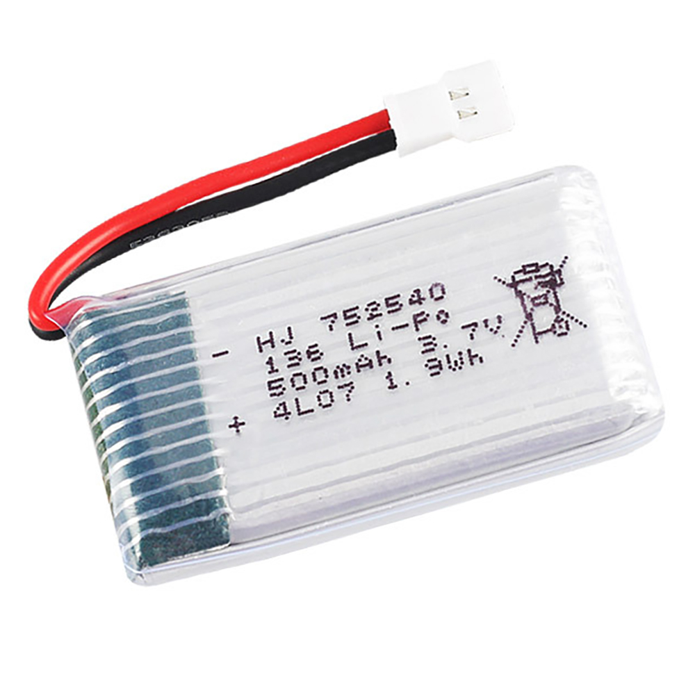 3.7V 500mAh 752540 Lipo Batter - Drone Charger บทวิจารณ์และราคา