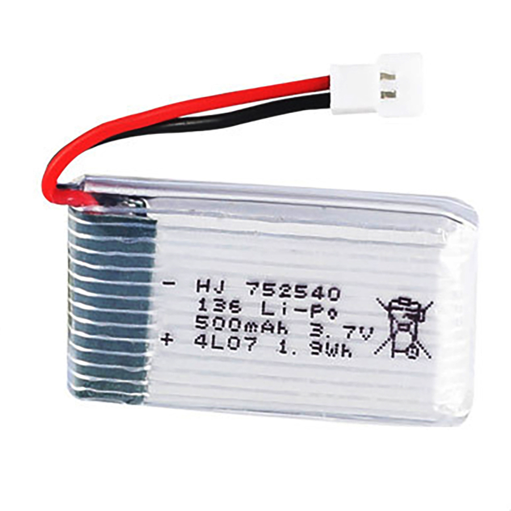 3.7V 500mAh 752540 Lipo Batter - Drone Charger บทวิจารณ์และราคา