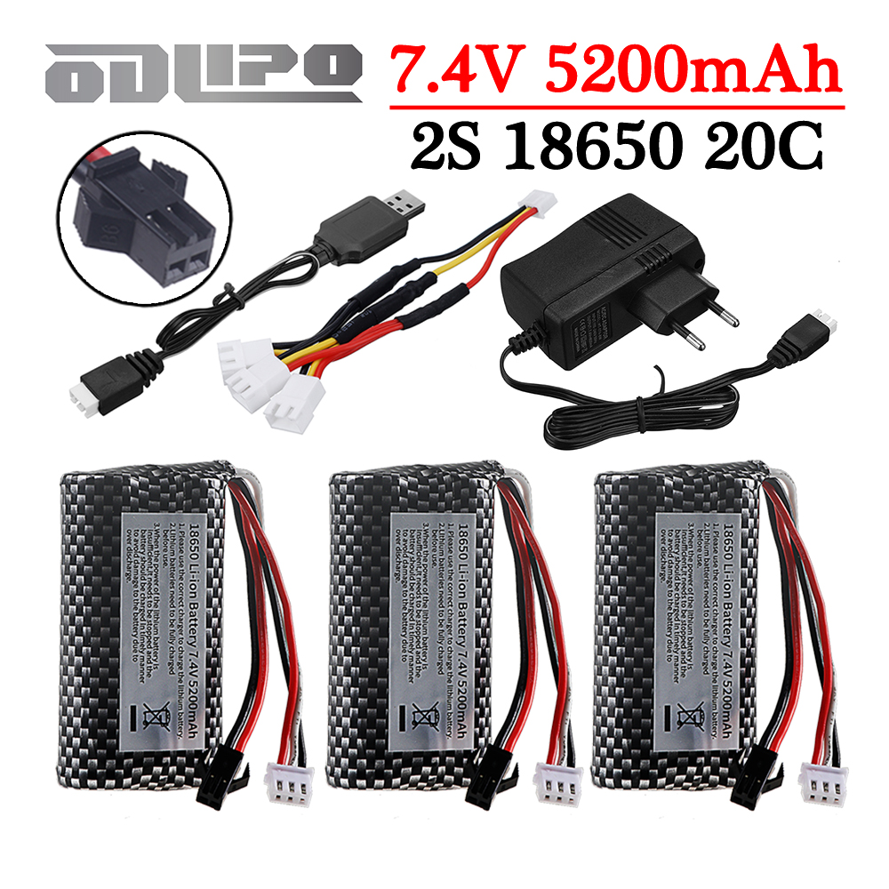 18650 7.4V 5200mAh Li-ion batt - Drone Charger บทวิจารณ์และราคา