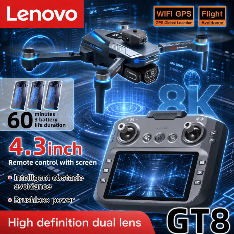Lenovo GT8 8K Drone Profession - Drone Gps Mount บทวิจารณ์และราคา