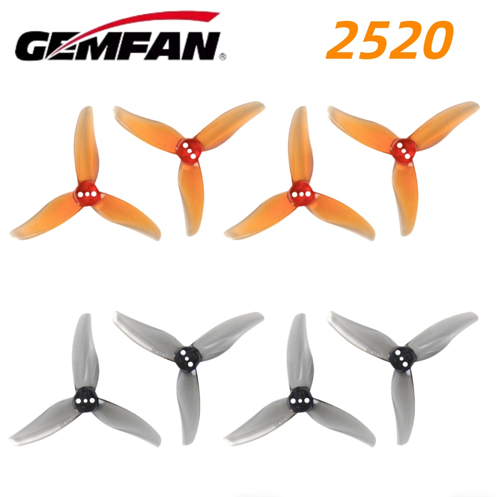 4Pairs Gemfan Hurricane 2520 2 - Drone Propeller บทวิจารณ์และราคา