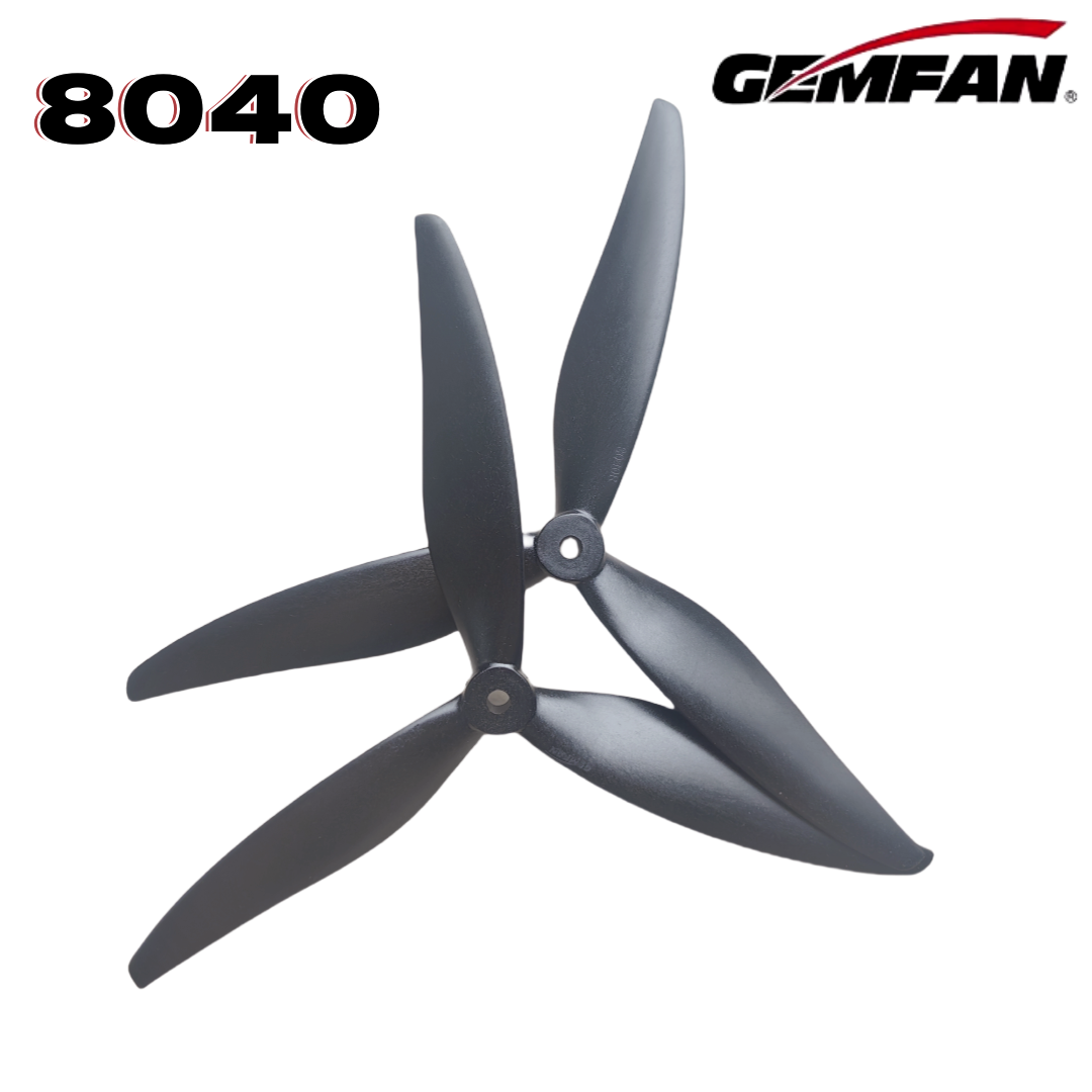 Gemfan 8040 8X4X3 3-blade 8-in - Drone Propeller บทวิจารณ์และราคา