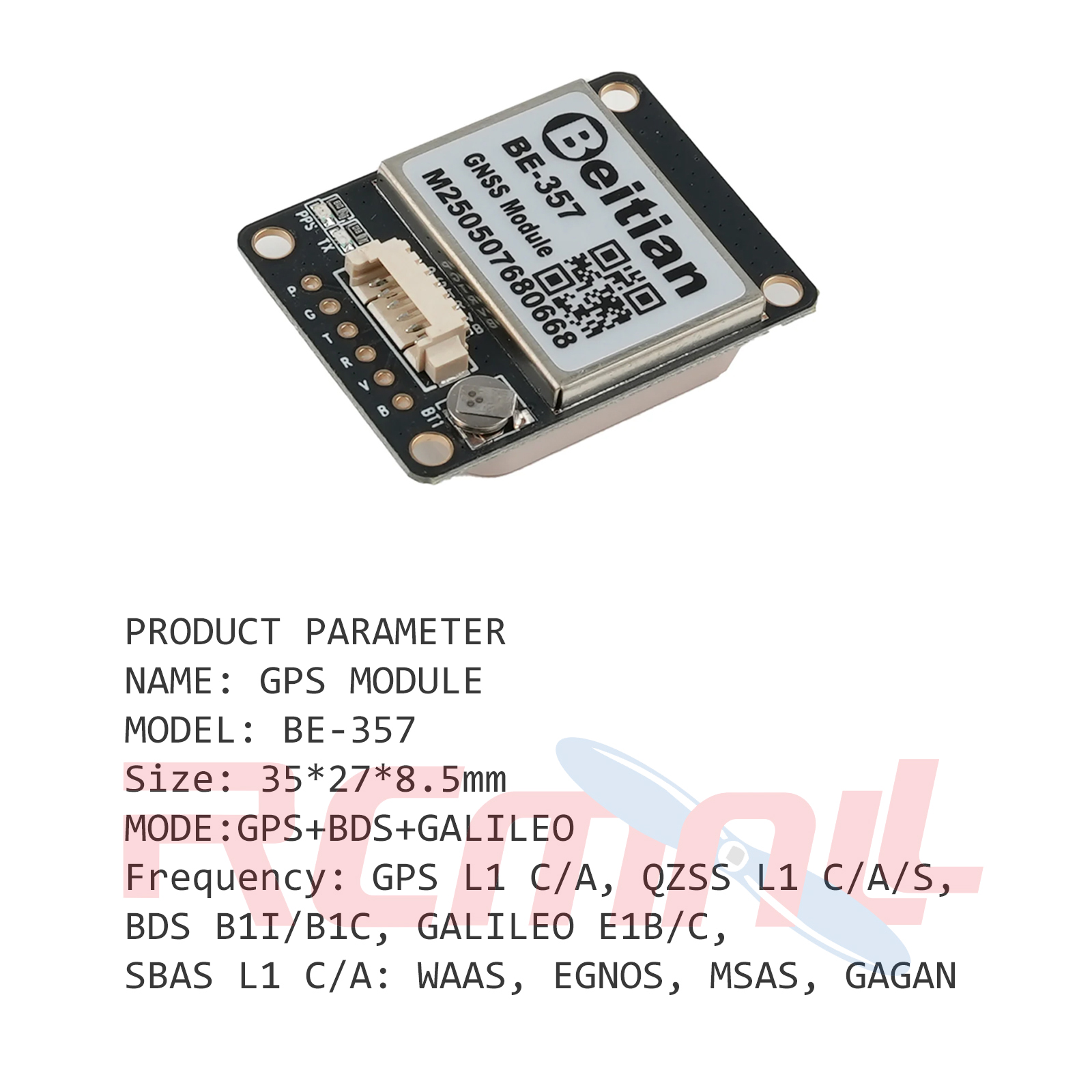 10PCS/LOT Beitian BE-357 BE357 - Drone Gps Module บทวิจารณ์และราคา