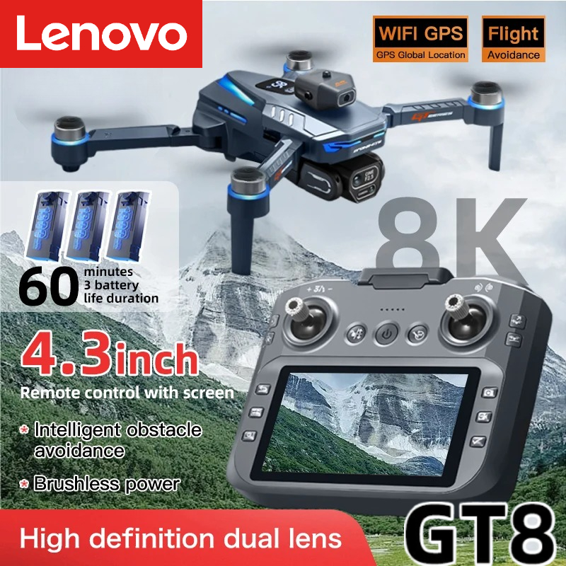 Lenovo GT8 Drone 8K Profession - Drone Gps Mount บทวิจารณ์และราคา