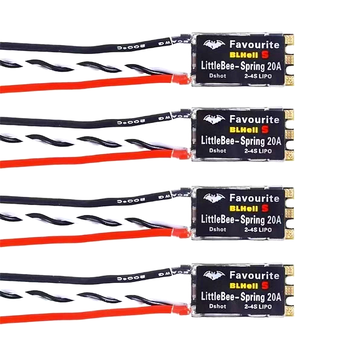 4Pcs LITTLEBEE BLHeli-s FVT Li - Drone Power Distribution Board บทวิจารณ์และราคา