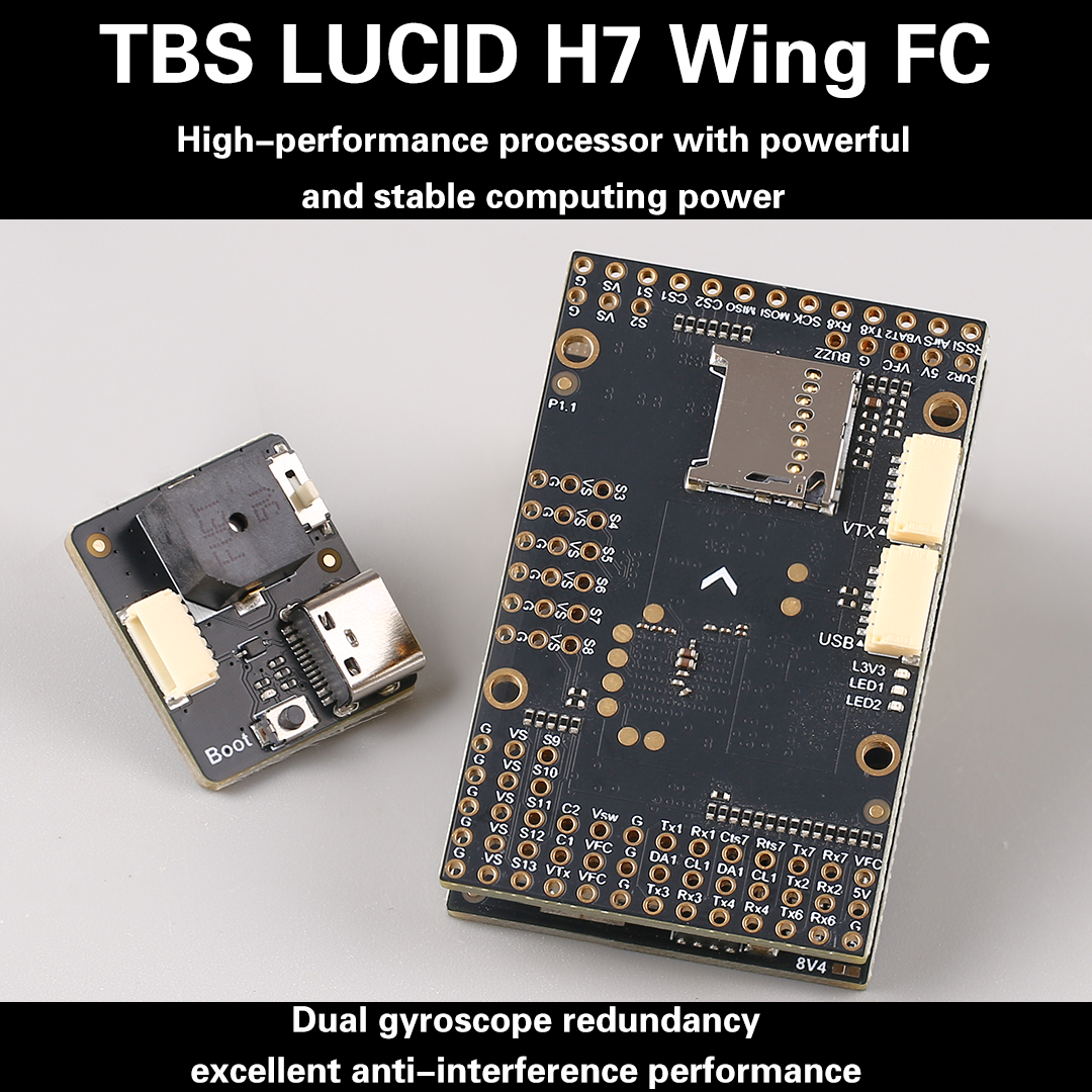 TBS LUCID H7 WING FC Dual Gyro - Drone Flight Controller บทวิจารณ์และราคา