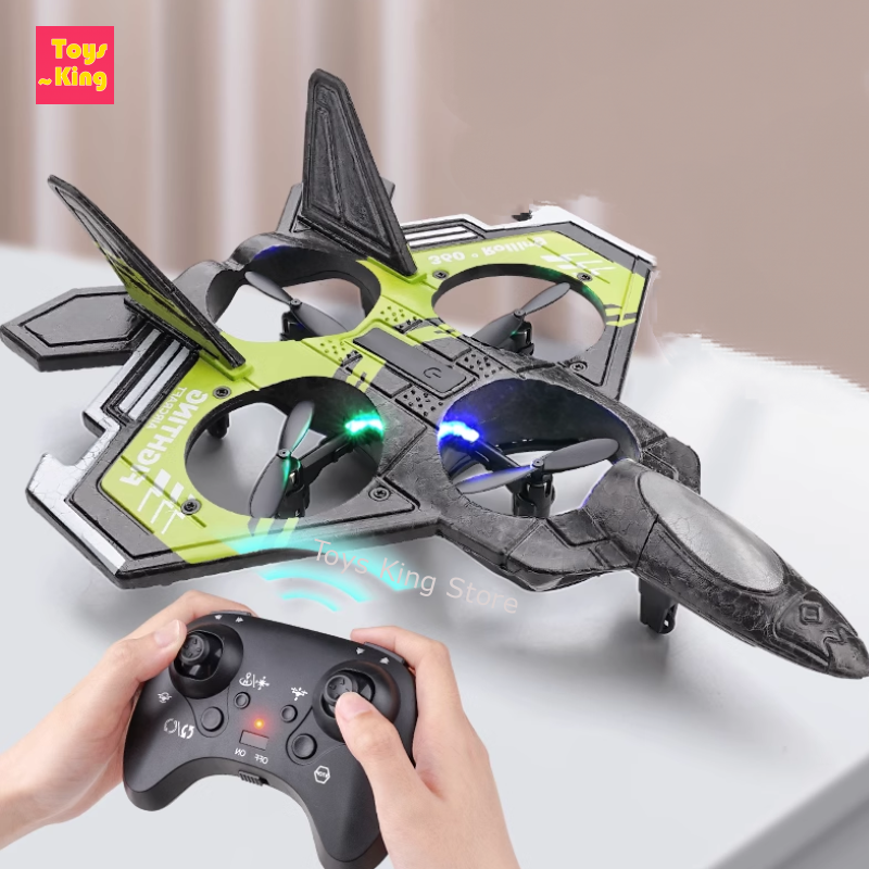 S98 RC Foam Stunt Aircraft Toy - Drone Led Light บทวิจารณ์และราคา
