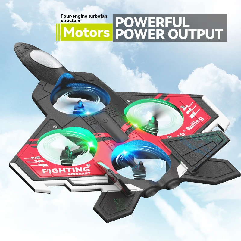 S98 RC Foam Stunt Aircraft Toy - Drone Led Light บทวิจารณ์และราคา