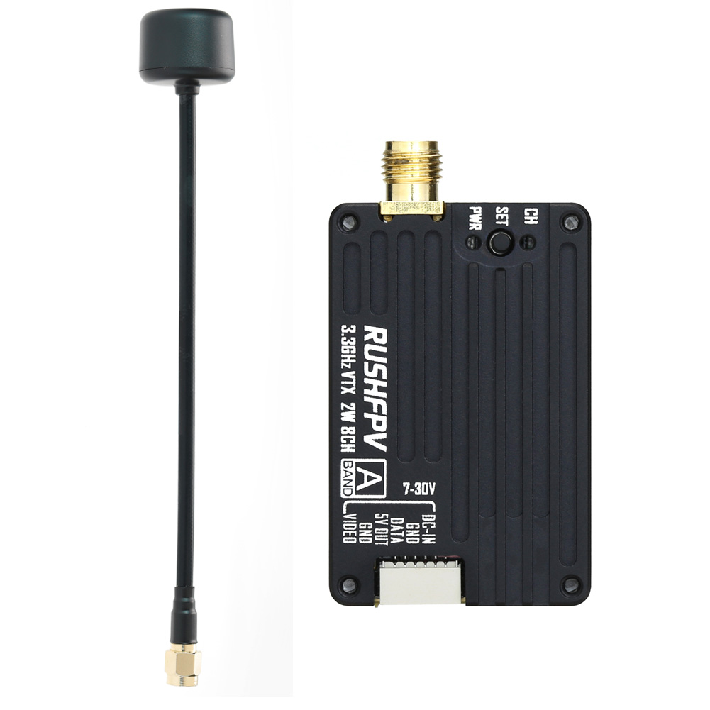 RUSHFPV 3.3G 2W VTX Transmitte - Drone Antenna บทวิจารณ์และราคา