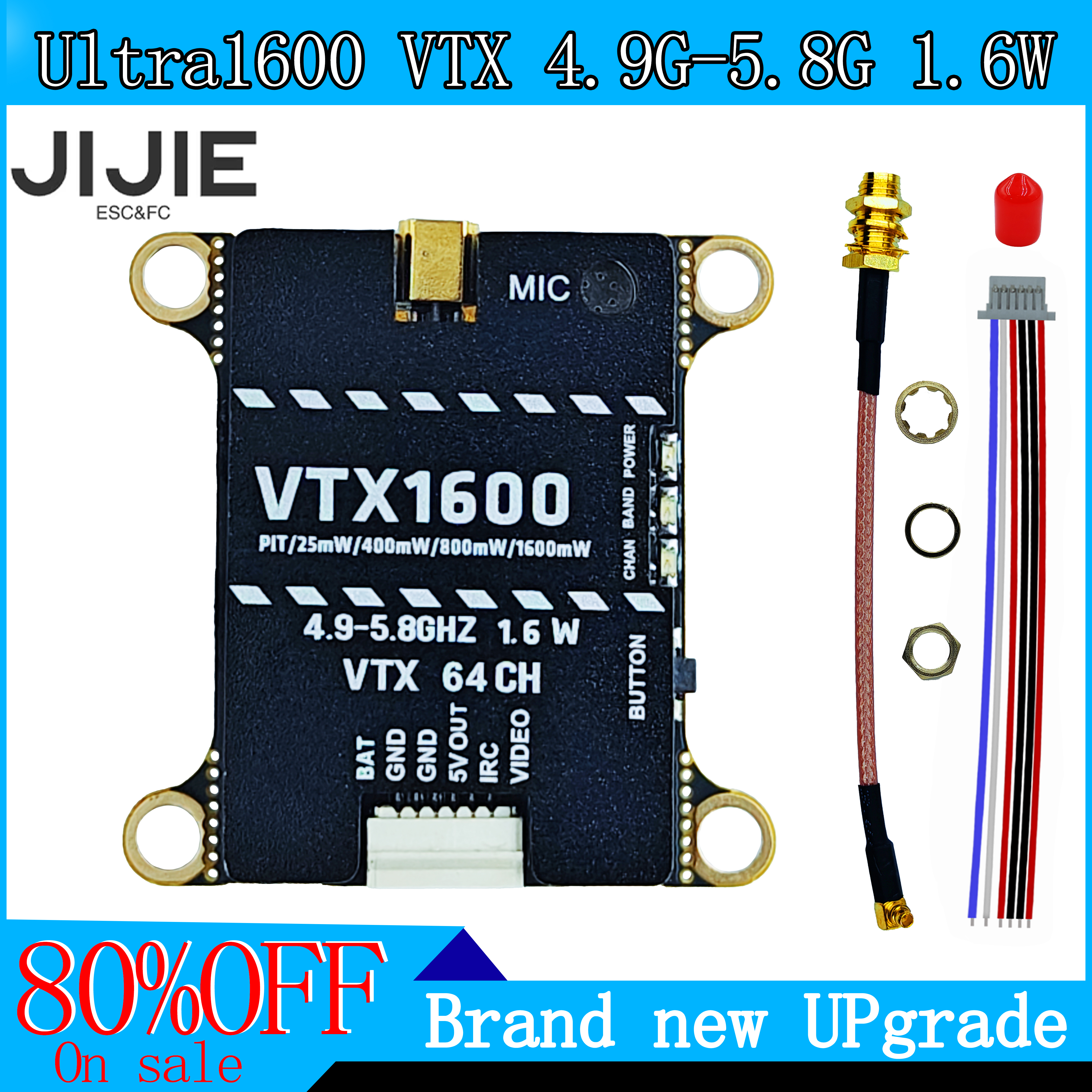 JIJIE Original new 1.6W VTX 2. - Drone Power Distribution Board บทวิจารณ์และราคา