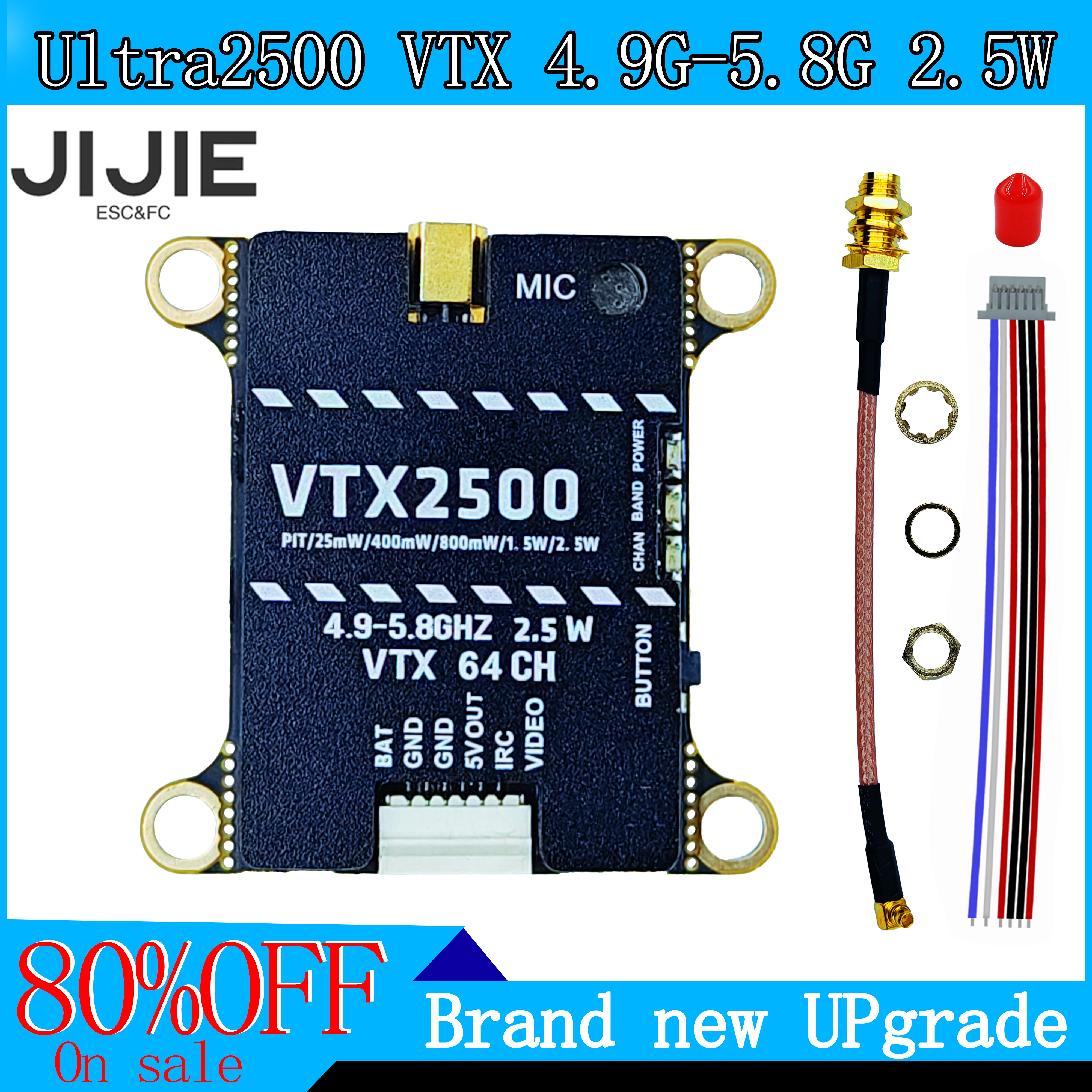 JIJIE Original new 1.6W VTX 2. - Drone Power Distribution Board บทวิจารณ์และราคา