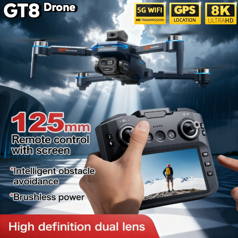 For Genuine GT8 Drone 4K Profe - Drone Gps Mount บทวิจารณ์และราคา