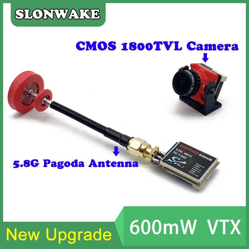 Ready to use 5.8G 48CH 600mW v - Drone Transmitter บทวิจารณ์และราคา