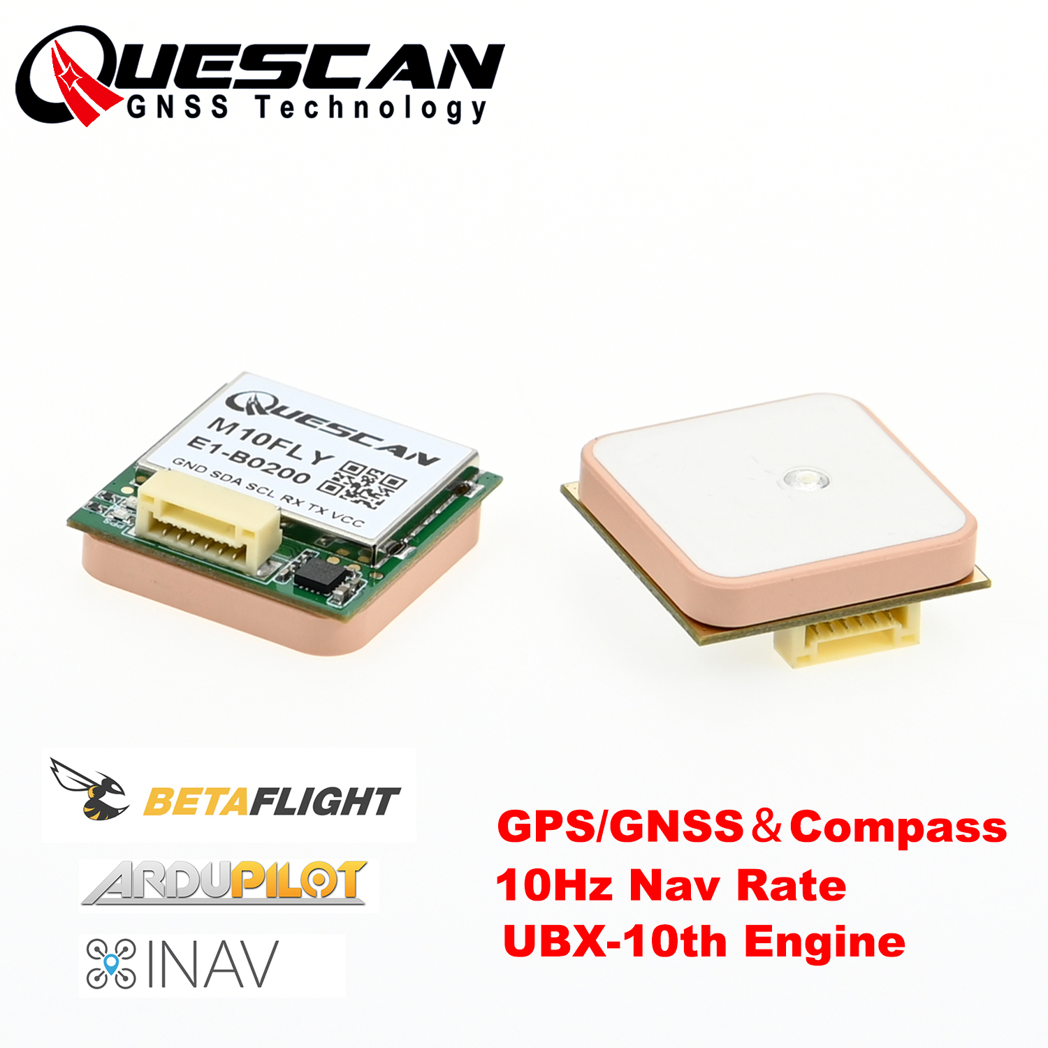 Quescan 25mm*25mm M10FLY 10Hz  - Drone Compass บทวิจารณ์และราคา