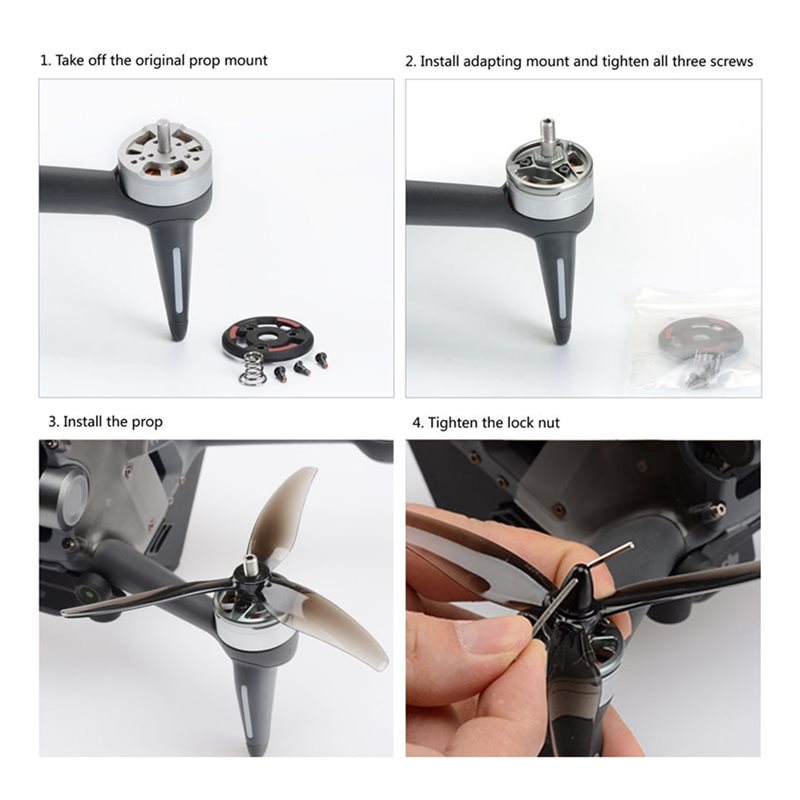 B50B-Motor Plate Adapter 4Pcs  - Drone Propeller บทวิจารณ์และราคา