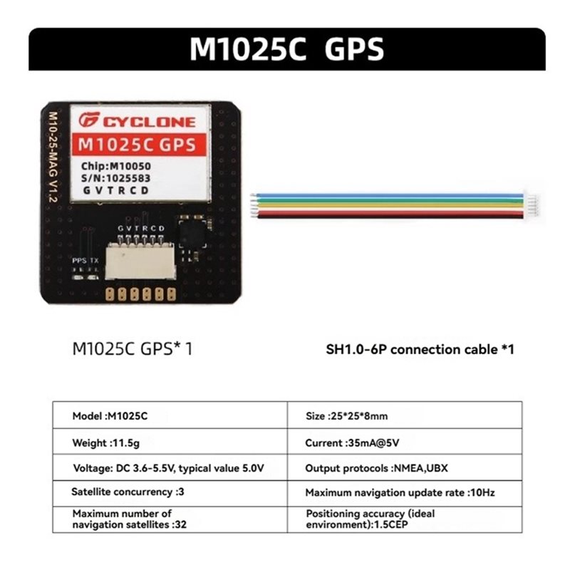 【NEWLY】M1025C M10 GPS Module I - Drone Compass บทวิจารณ์และราคา