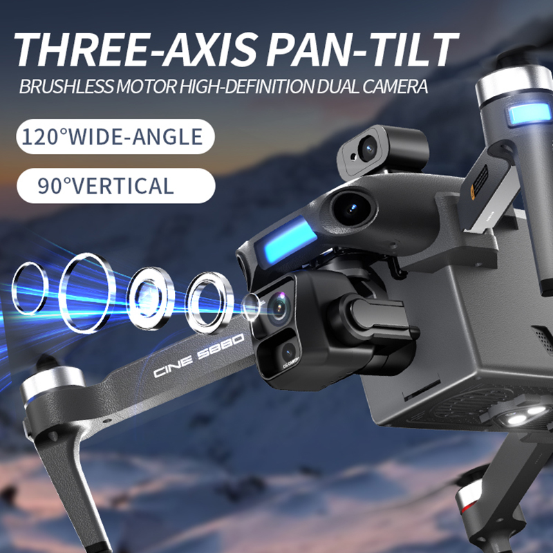 2026 New 8K Dual Camera Drone  - Drone Gps Mount บทวิจารณ์และราคา