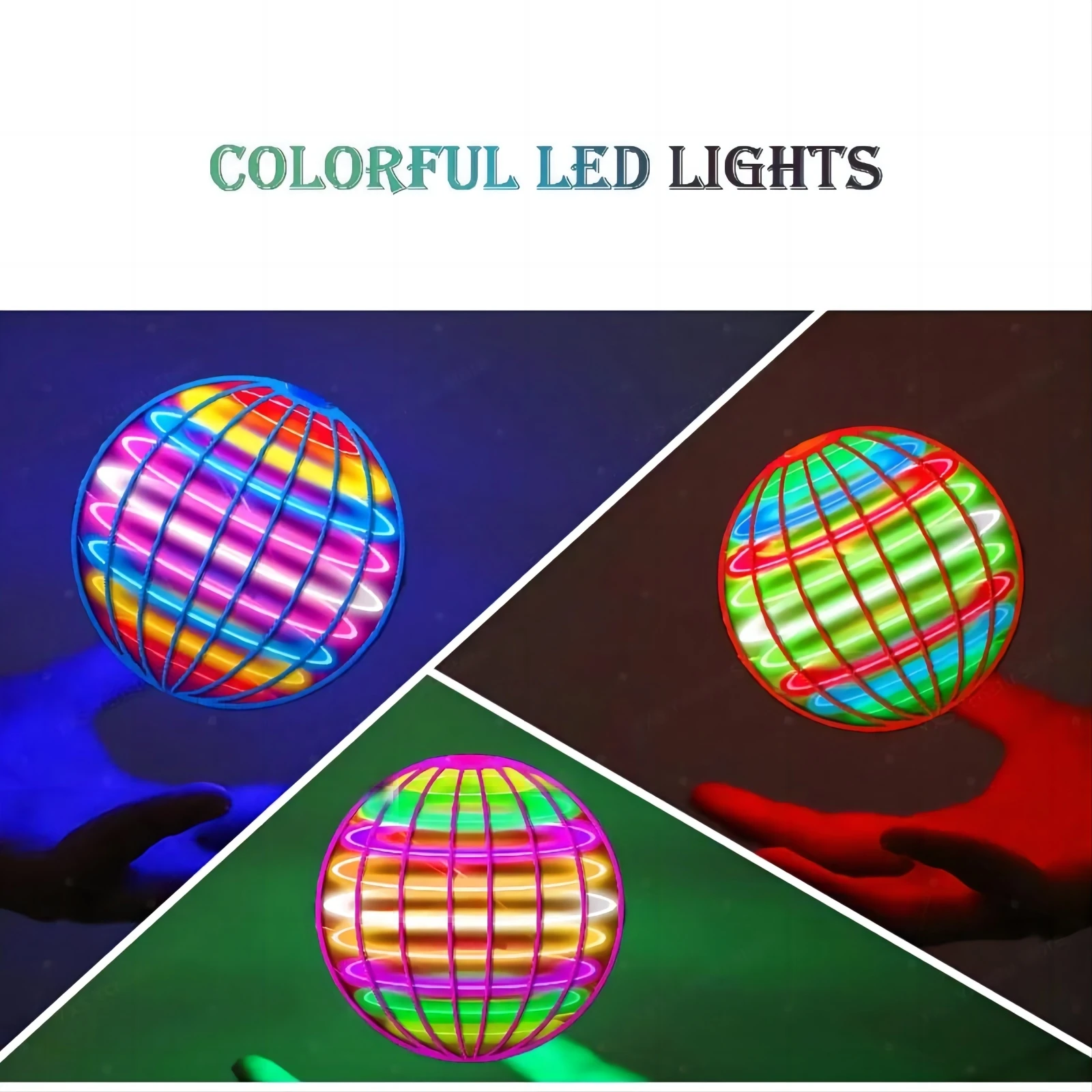 LED Light Up Flying Orb Boomer - Drone Battery บทวิจารณ์และราคา