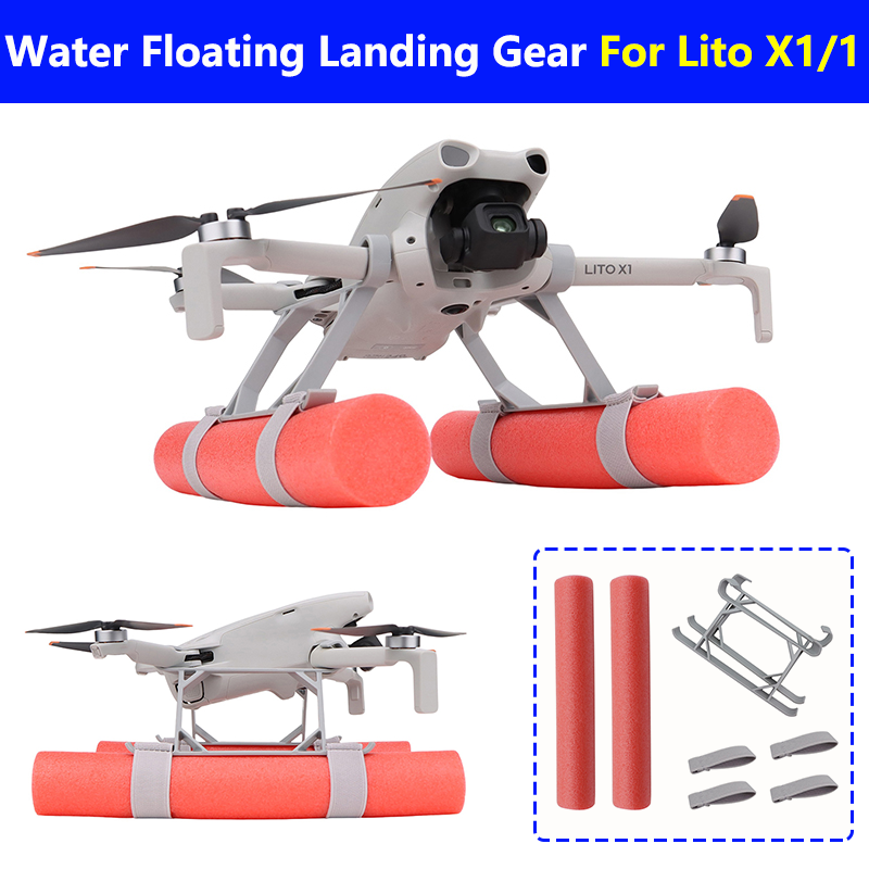 Float Landing Skid Landing Gea - Drone Landing Gear บทวิจารณ์และราคา