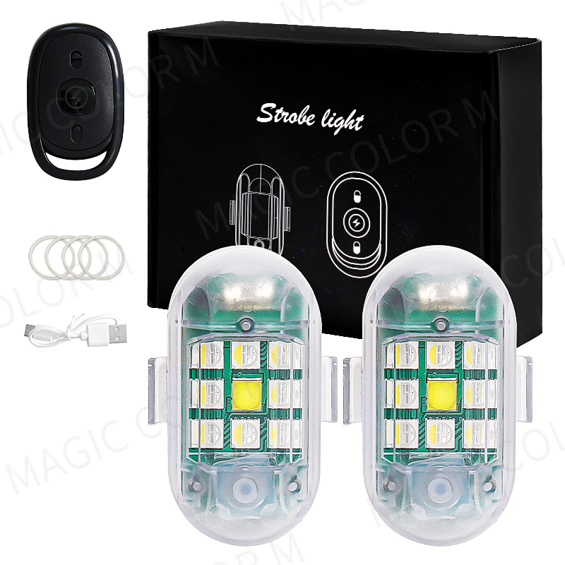 2PCS Wireless LED Strobe Light - Drone Led Light บทวิจารณ์และราคา
