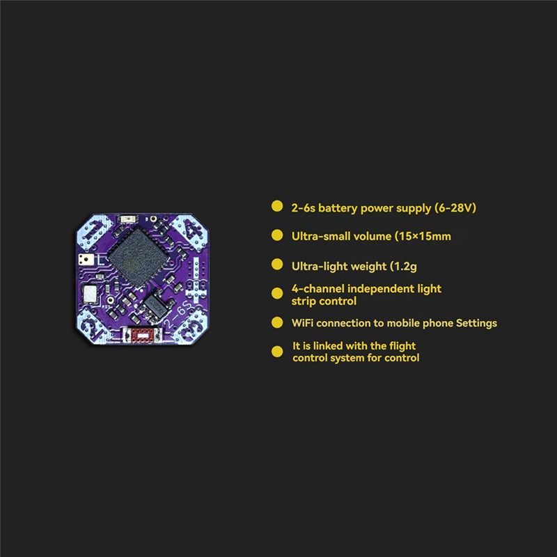 【Shop Now】FPV Mini RGB Lightin - Drone Led Light บทวิจารณ์และราคา