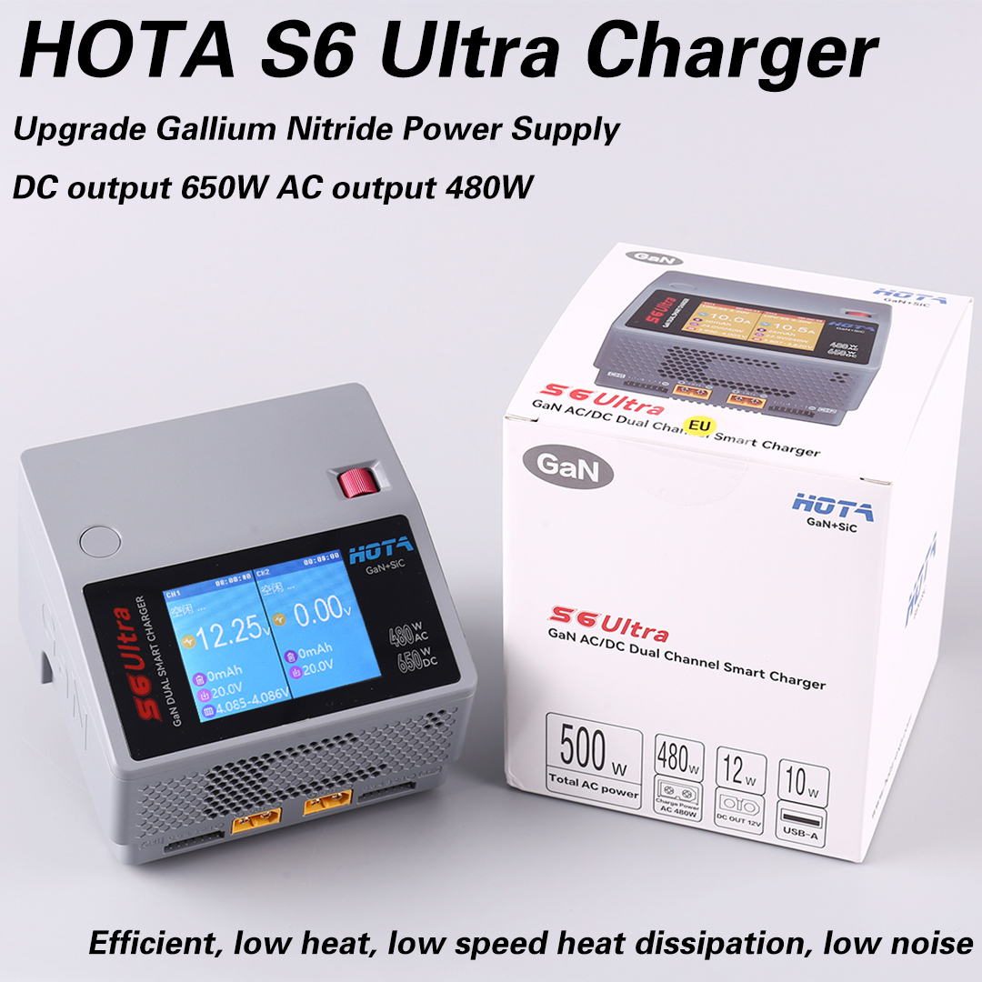 HOTA S6 Ultra Gallium Nitride  - Drone Charger บทวิจารณ์และราคา