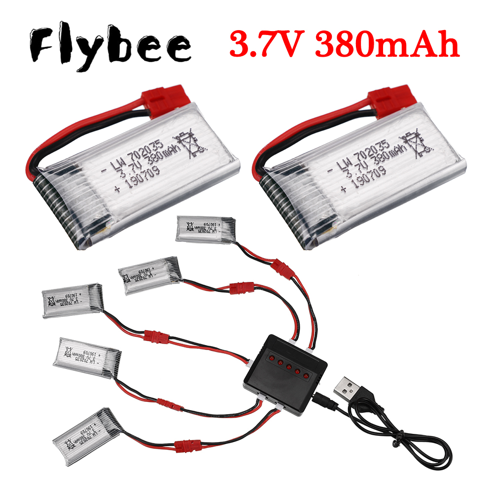 3.7V 380mAh Lipo Battery With  - Drone Charger บทวิจารณ์และราคา