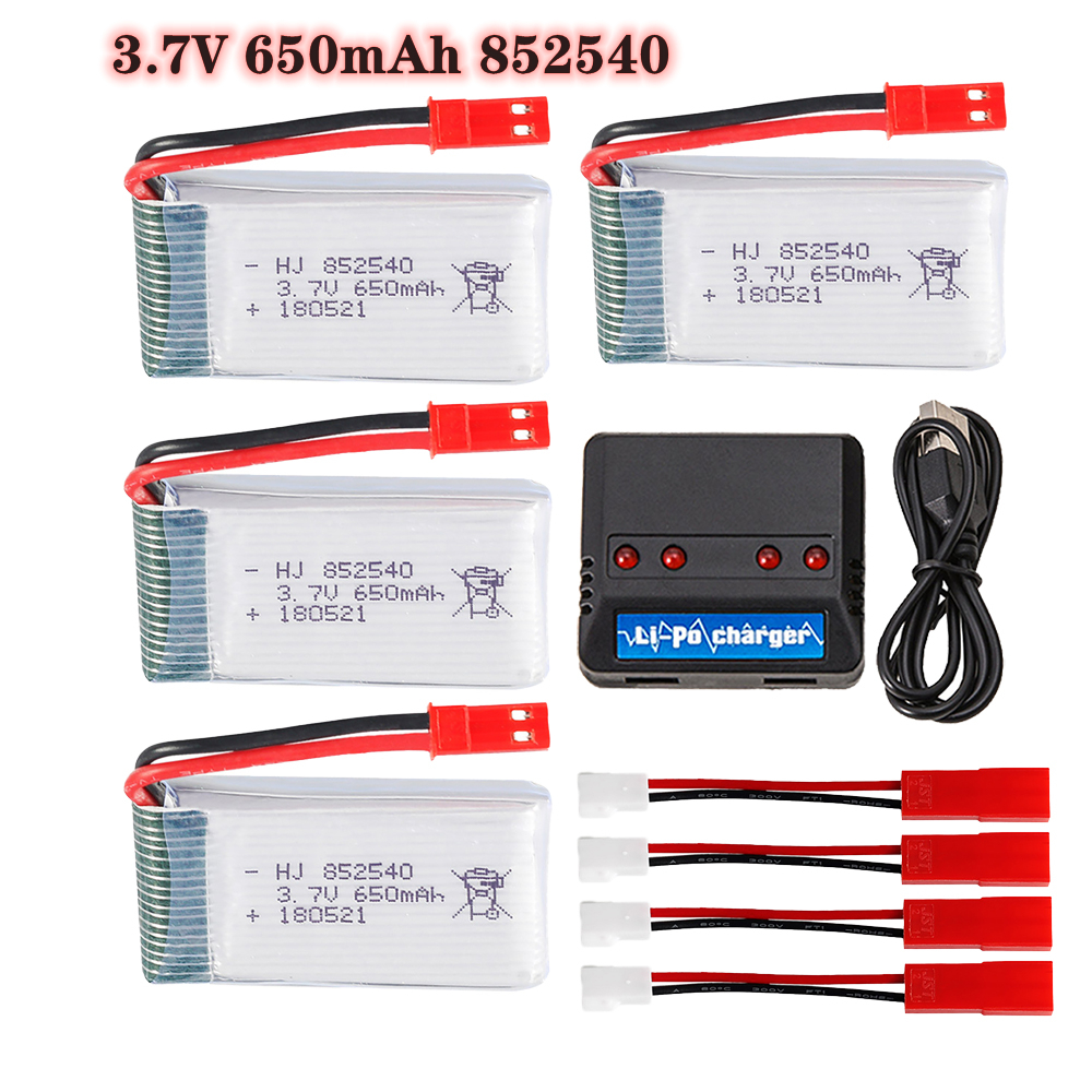3.7v 650mAh 852540 Lipo Batter - Drone Charger บทวิจารณ์และราคา