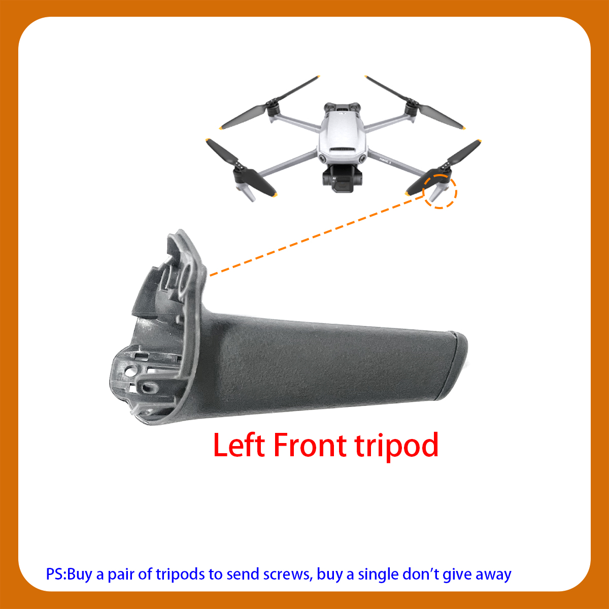 The Front Rear Arms, Legs, Tri - Drone Arm บทวิจารณ์และราคา