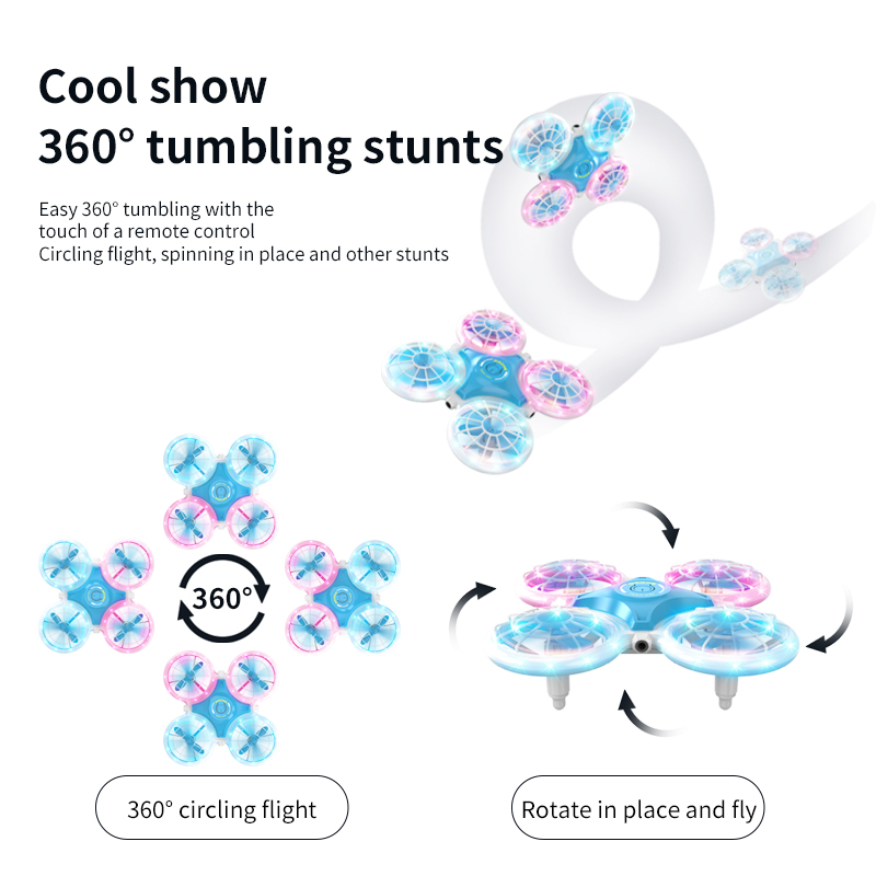 RC Mini Drone 4CH Induction Ob - Drone Led Light บทวิจารณ์และราคา