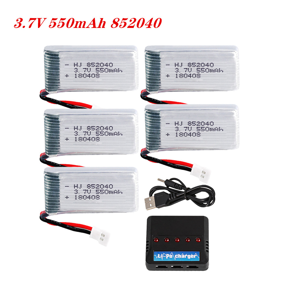 3.7V 550mAh 25C Lipo Battery 8 - Drone Charger บทวิจารณ์และราคา