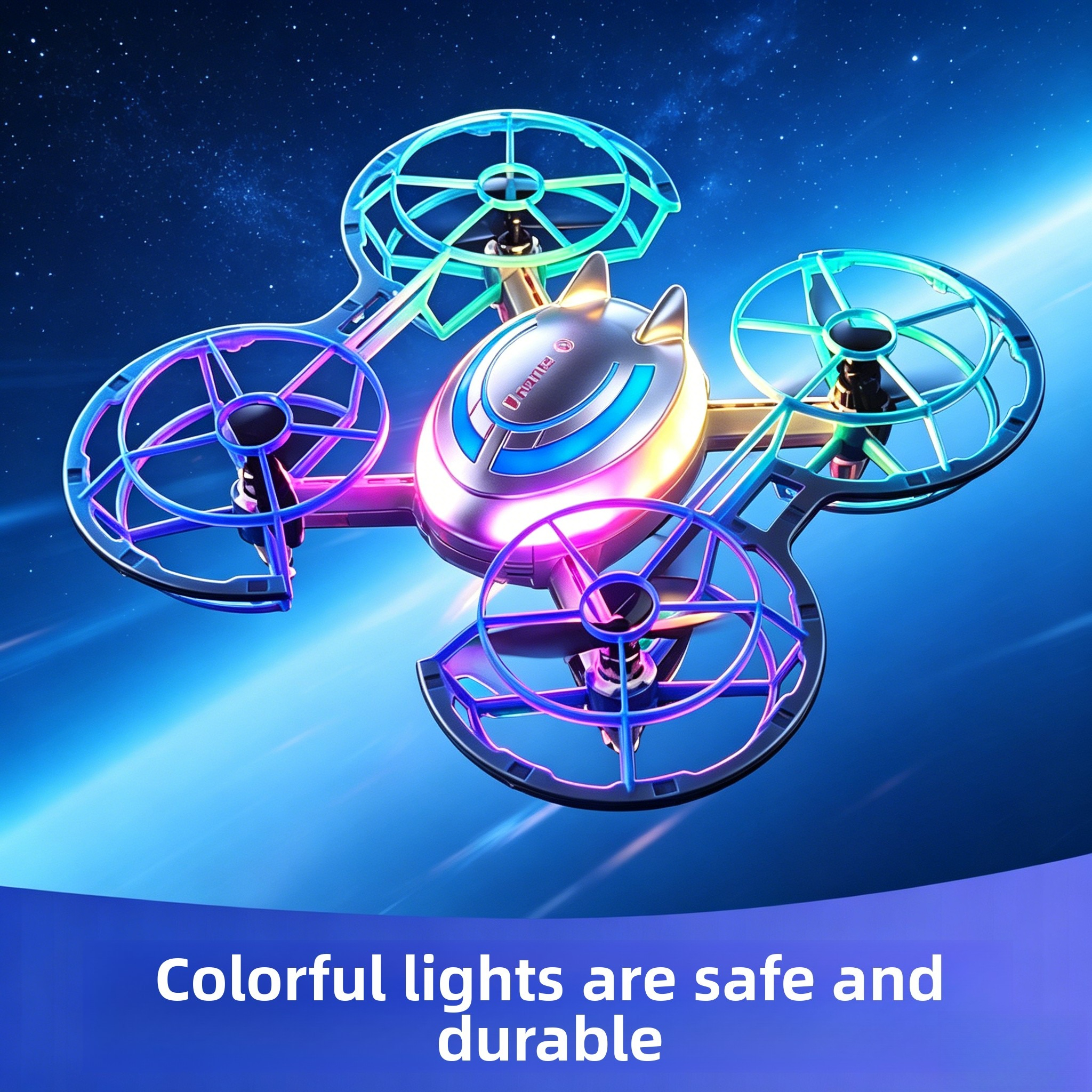 Mini RC Drone with LED Lights, - Drone Led Light บทวิจารณ์และราคา
