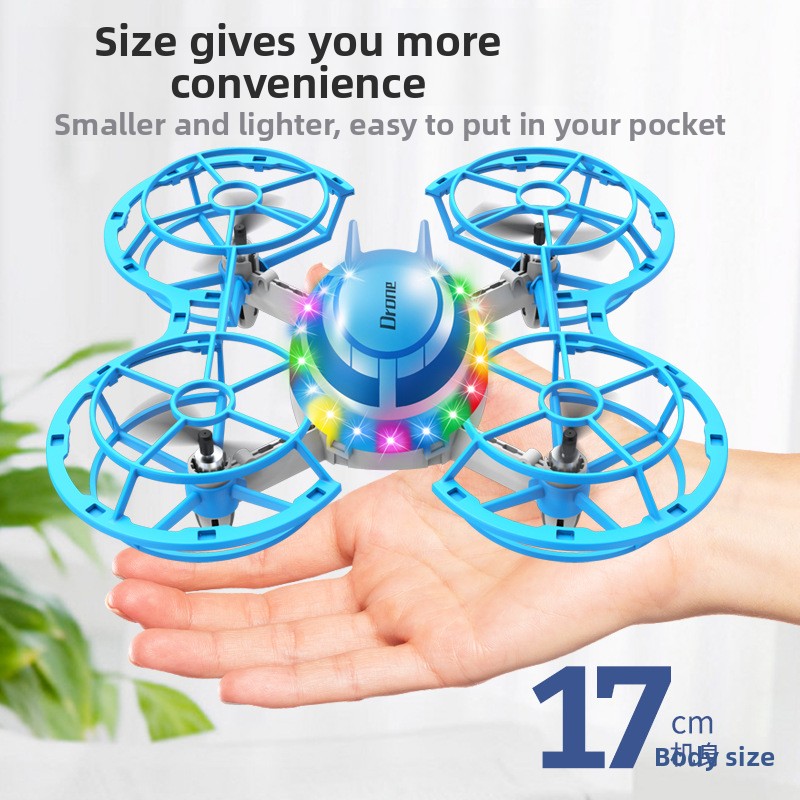 Mini RC Drone with LED Lights, - Drone Led Light บทวิจารณ์และราคา