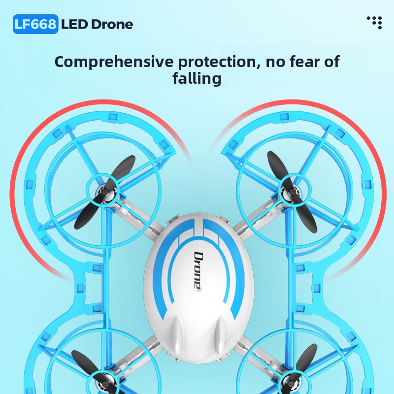 Mini RC Drone with LED Lights, - Drone Led Light บทวิจารณ์และราคา
