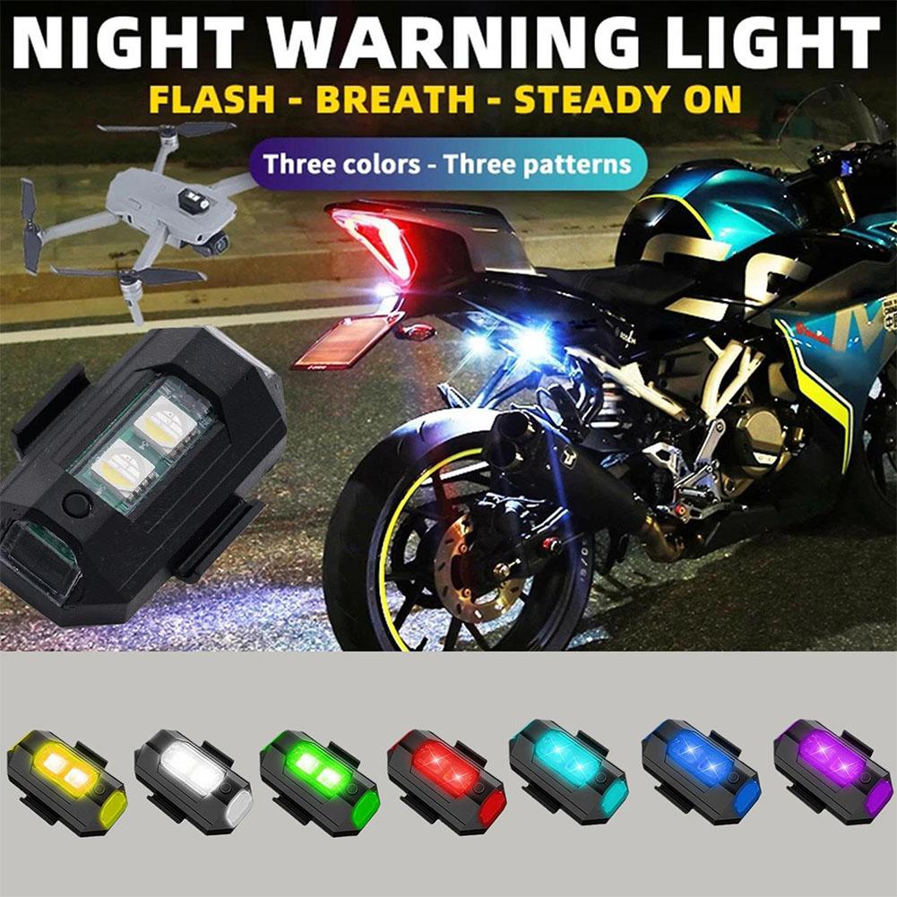 2PCS Mini LED Strobe Lights De - Drone Led Light บทวิจารณ์และราคา