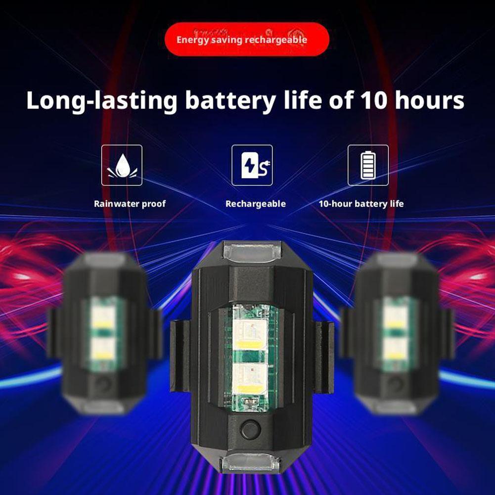 2PCS Mini LED Strobe Lights De - Drone Led Light บทวิจารณ์และราคา