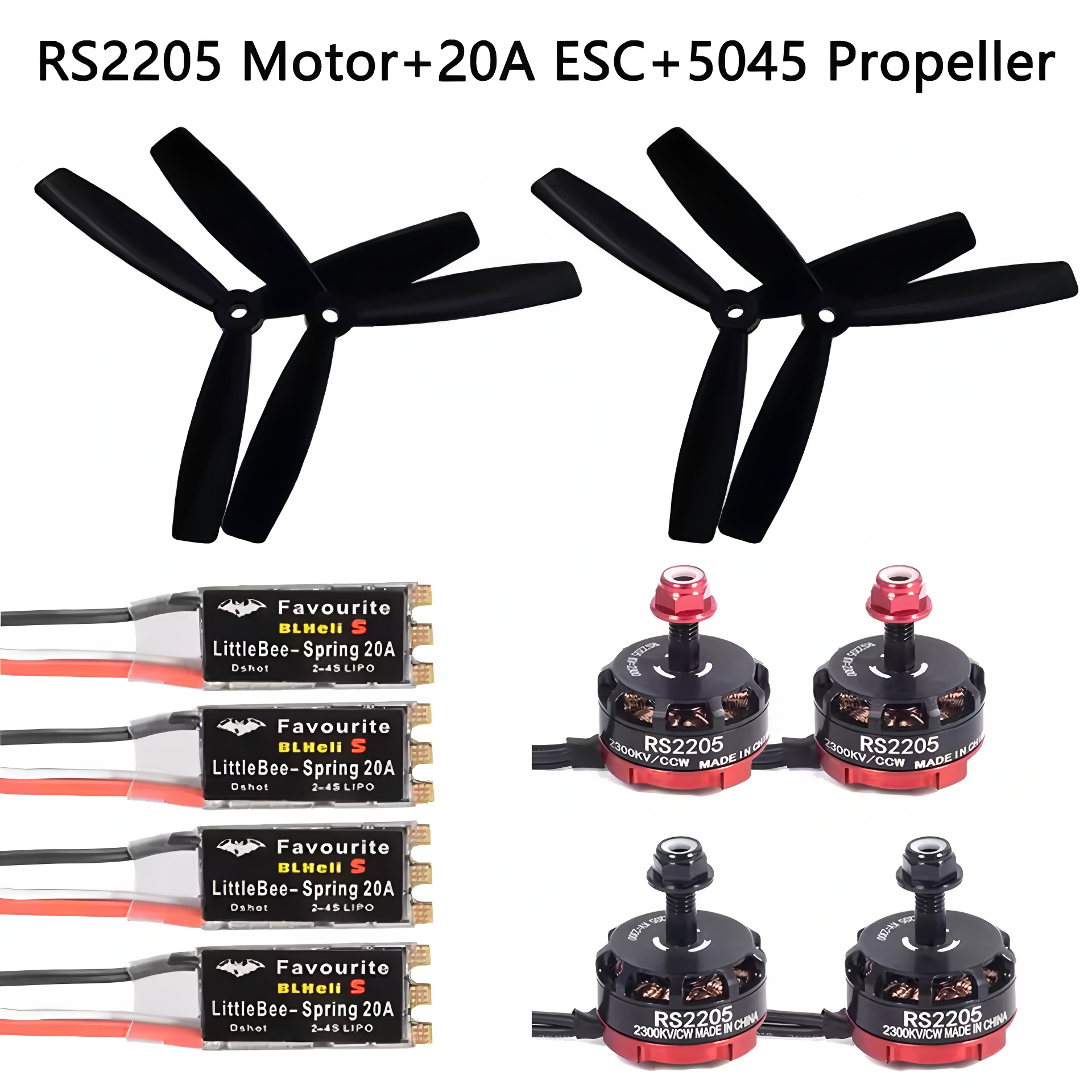 FPV RS2205 2300KV CW CCW Brush - Drone Power Distribution Board บทวิจารณ์และราคา