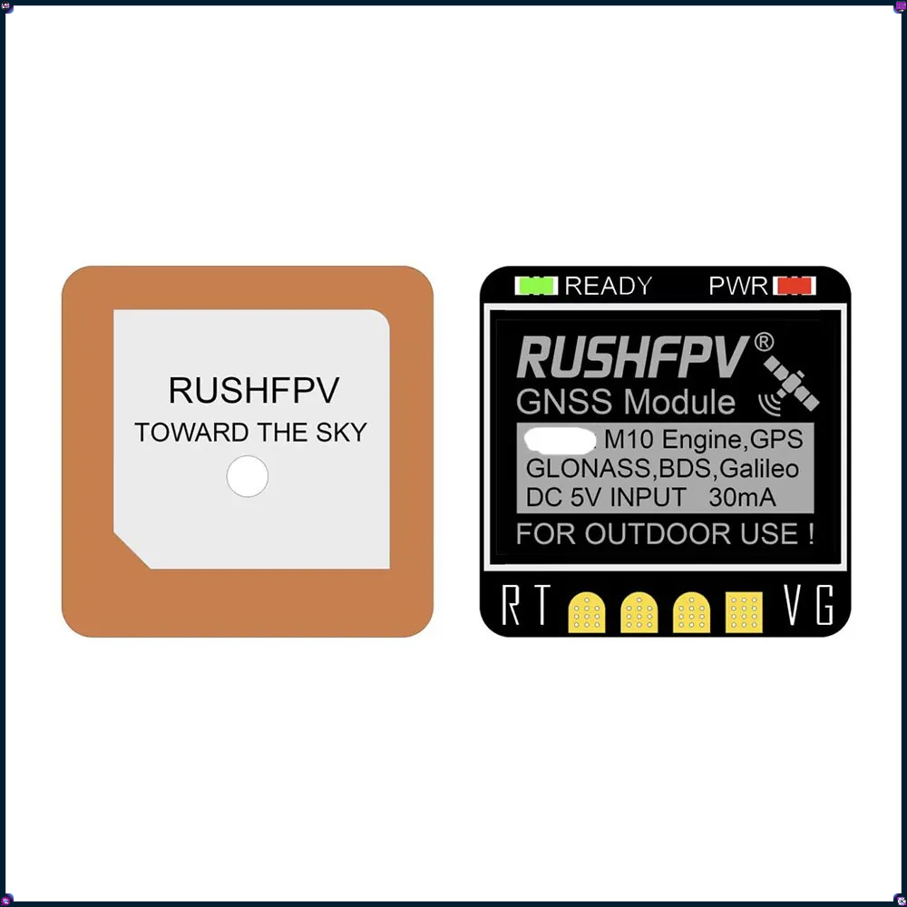 1-4Pcs RUSHFPV MINI M10 GPS Mo - Drone Antenna บทวิจารณ์และราคา