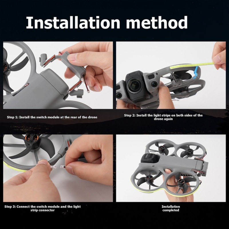 FULL-LED Light Strip For DJI A - Drone Led Light บทวิจารณ์และราคา