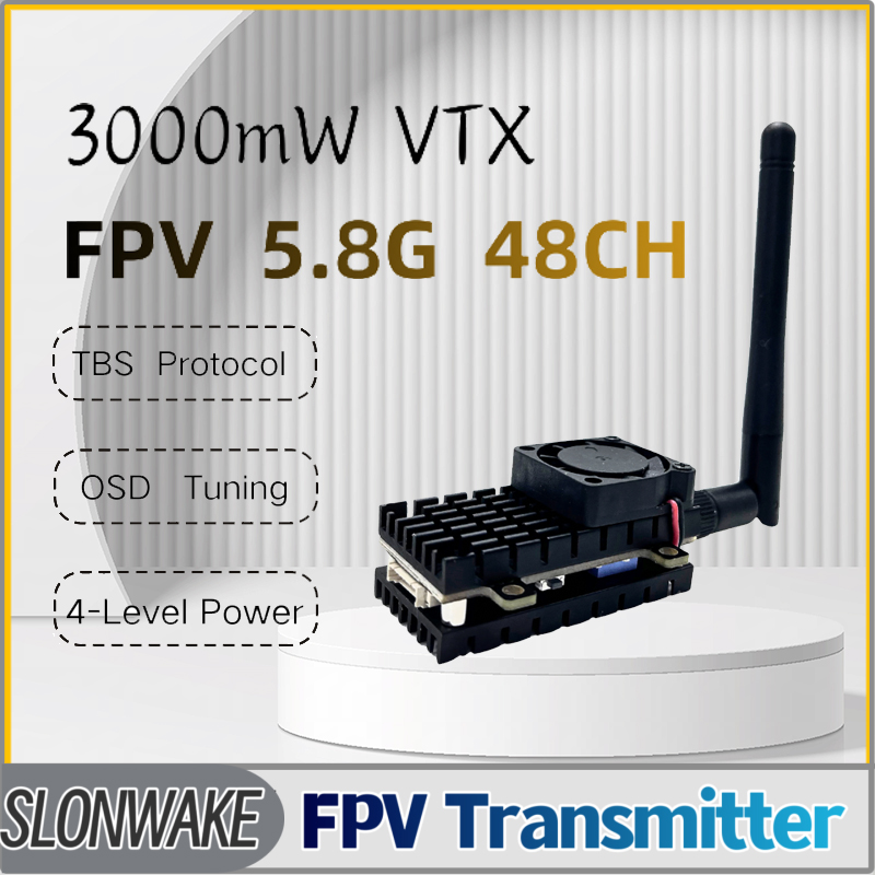 SLONWAKE 5.8G 3000mW Simulatio - Drone Transmitter บทวิจารณ์และราคา