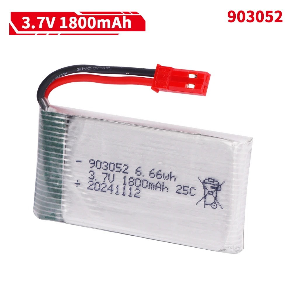 3.7V 1800mAh 903052 lipo Batte - Drone Charger บทวิจารณ์และราคา