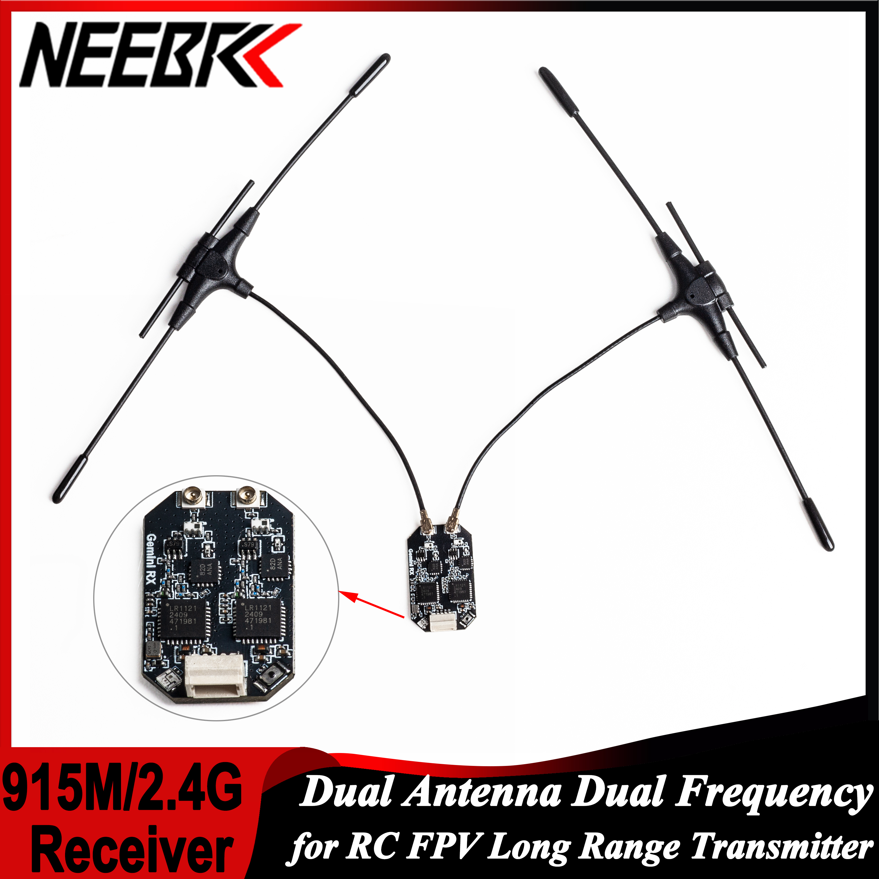 ELRS 915MHz/2.4GHz Gemini Dual - Drone Antenna บทวิจารณ์และราคา