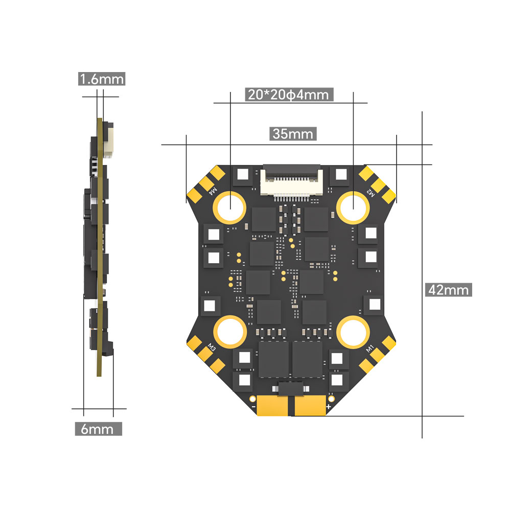 iFlight Borg F7 Mini Stack Fli - Drone Flight Controller บทวิจารณ์และราคา