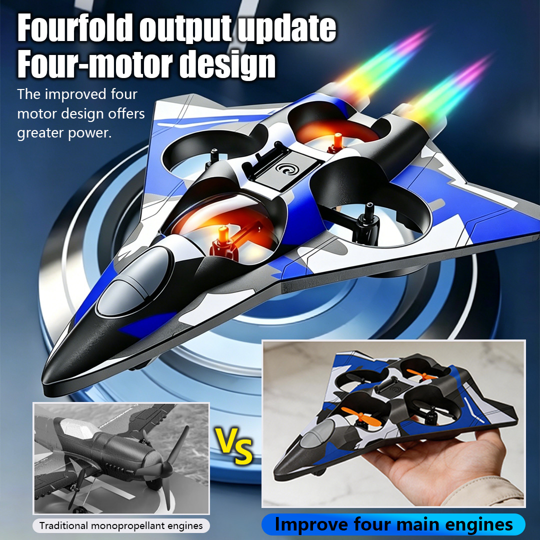 Foam Aircraft Stunt Helicopter - Drone Led Light บทวิจารณ์และราคา